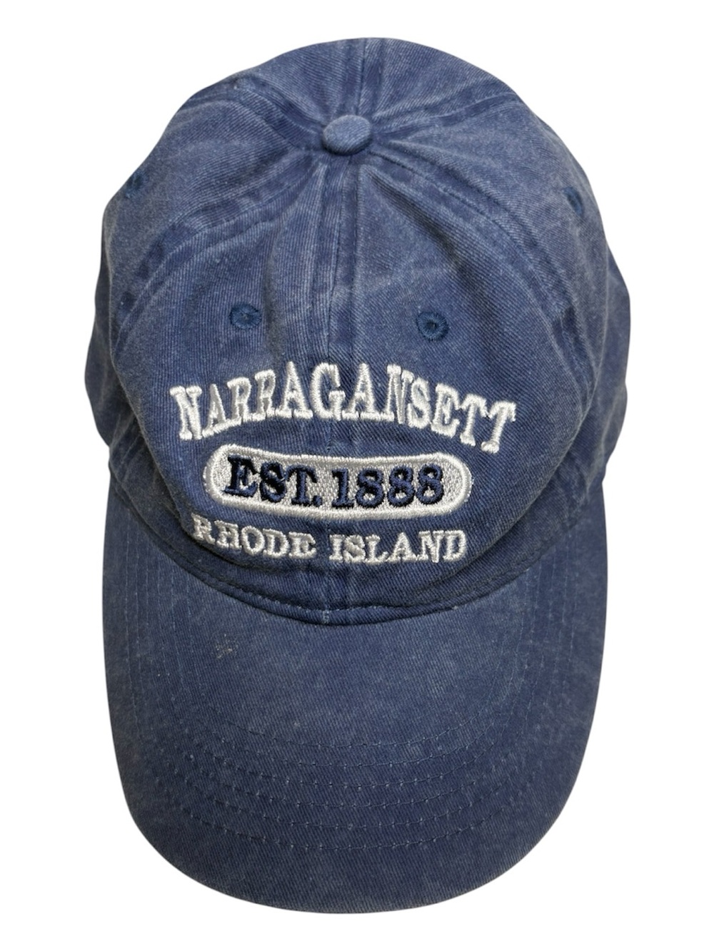 Narragansett Rhode Island Ball Cap - Navy Blue